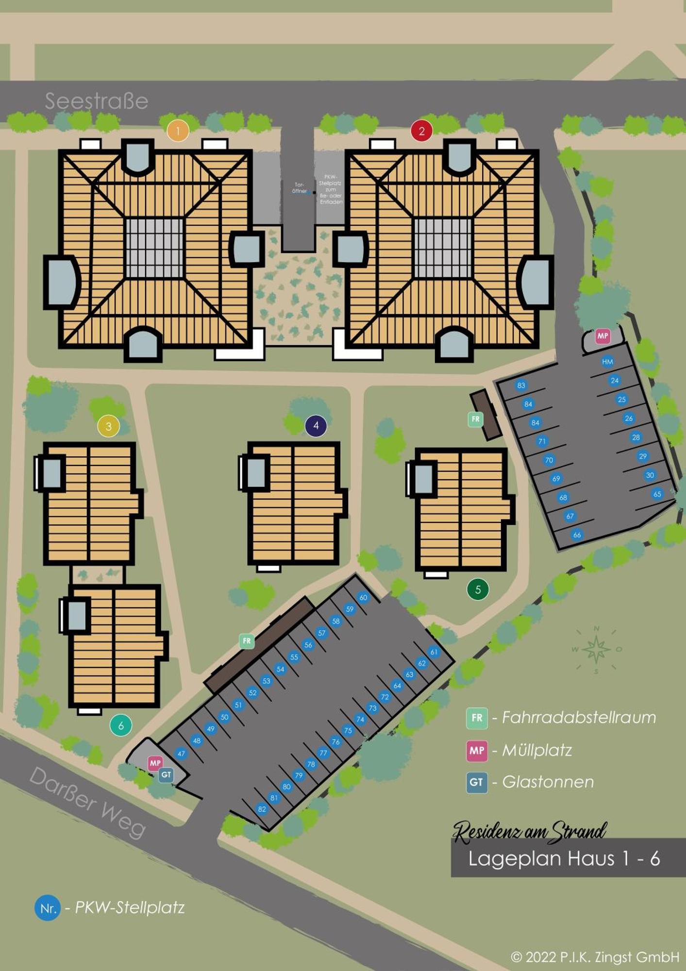 Residenz Am Strand Wohnung 1-17 Zingst Exteriér fotografie
